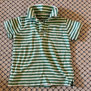 Crewcuts striped boys polo shirt size 2